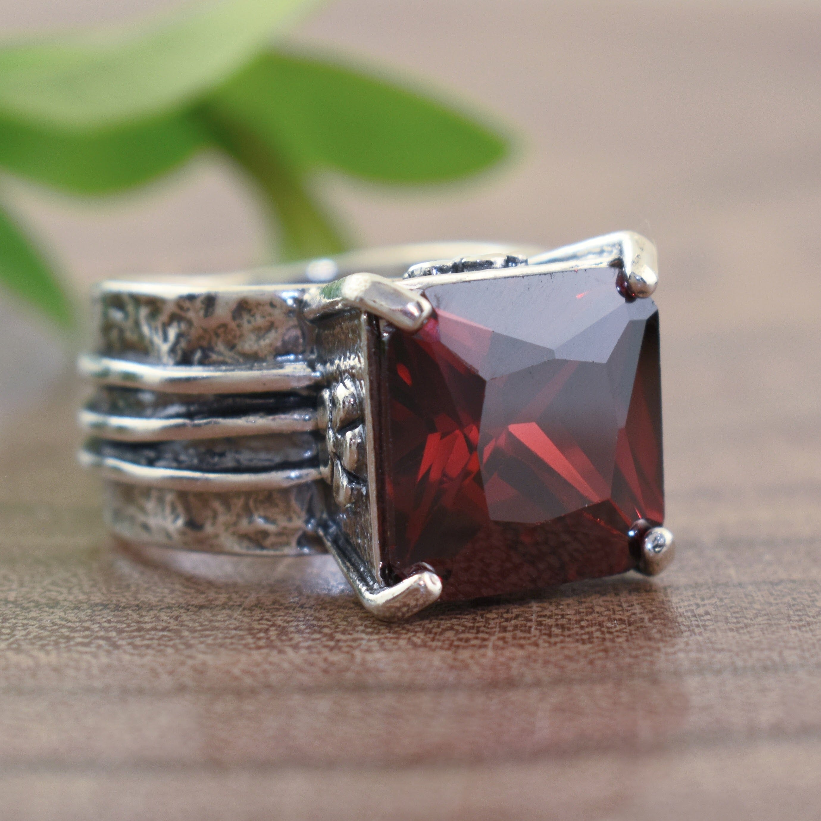 Cranberry Craze Ring