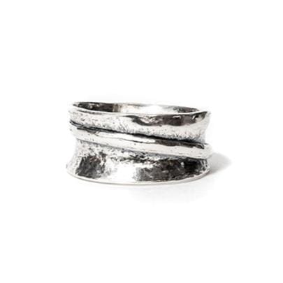 Ridged Band Ring