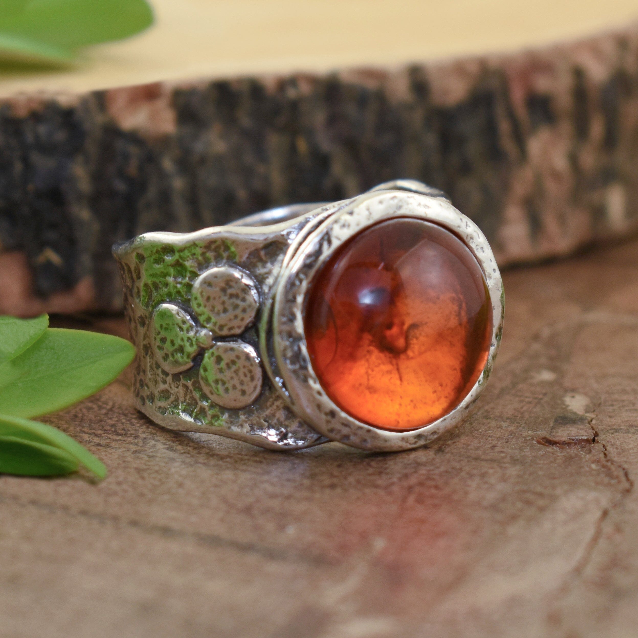 Amber Glow Ring - Size 5