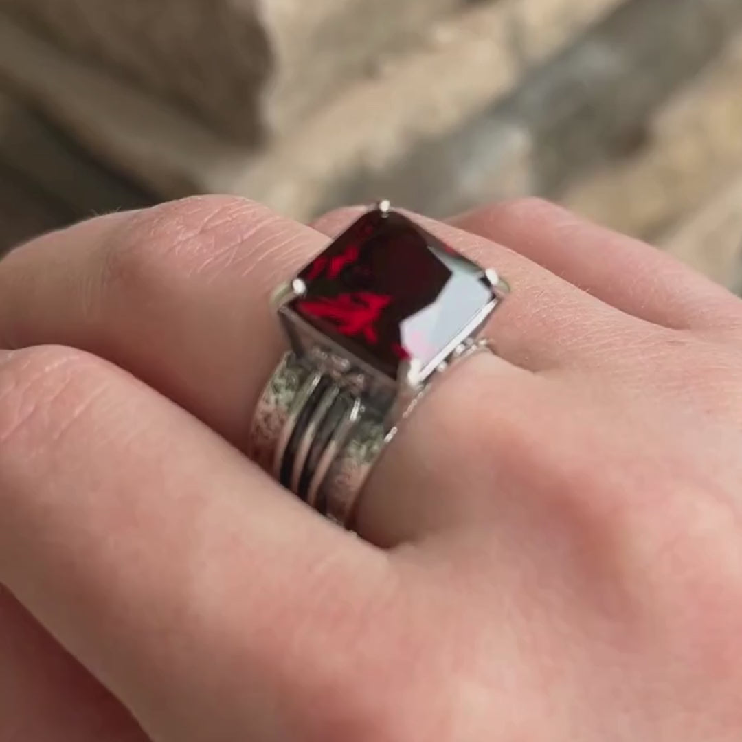 Cranberry Craze Ring