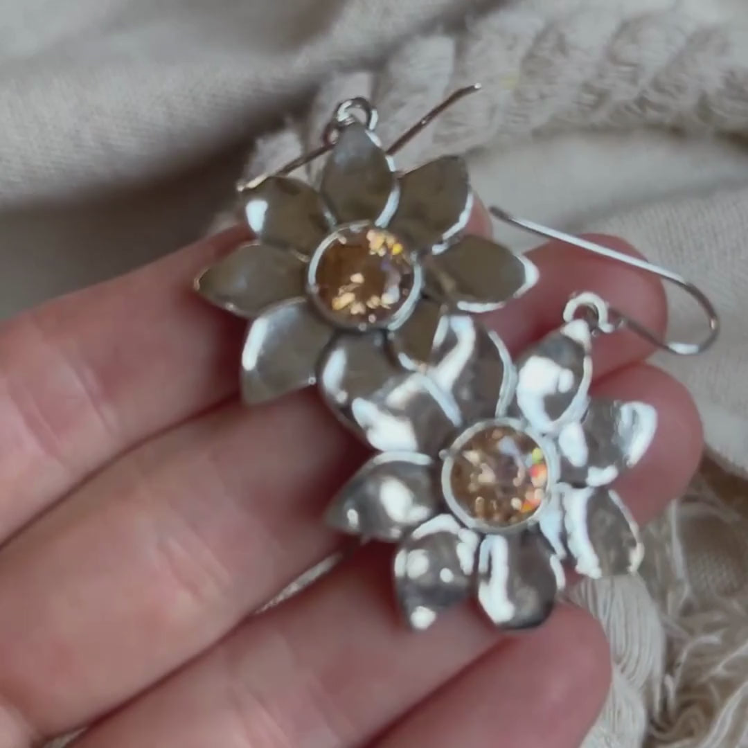 Sunflower Earrings