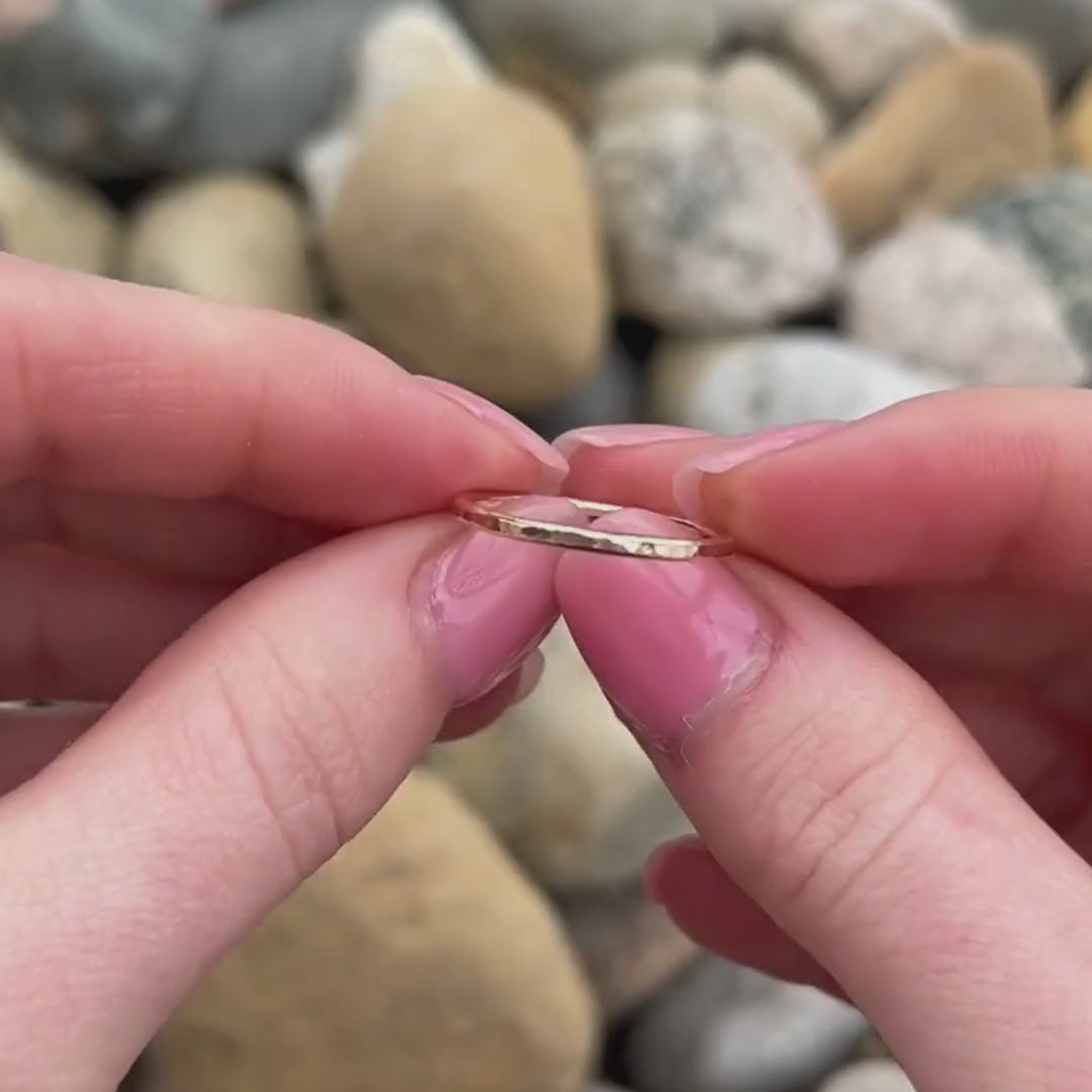 Plain Gold Stack Ring