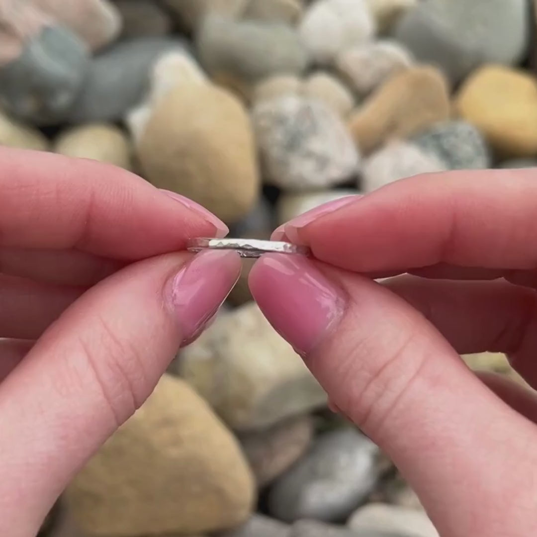 Plain Silver Stack Ring