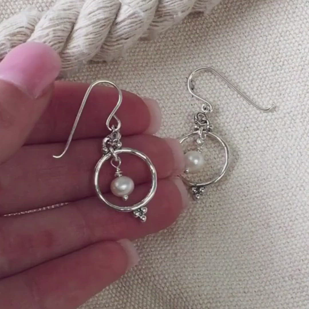 Pearl Portrait Earrings