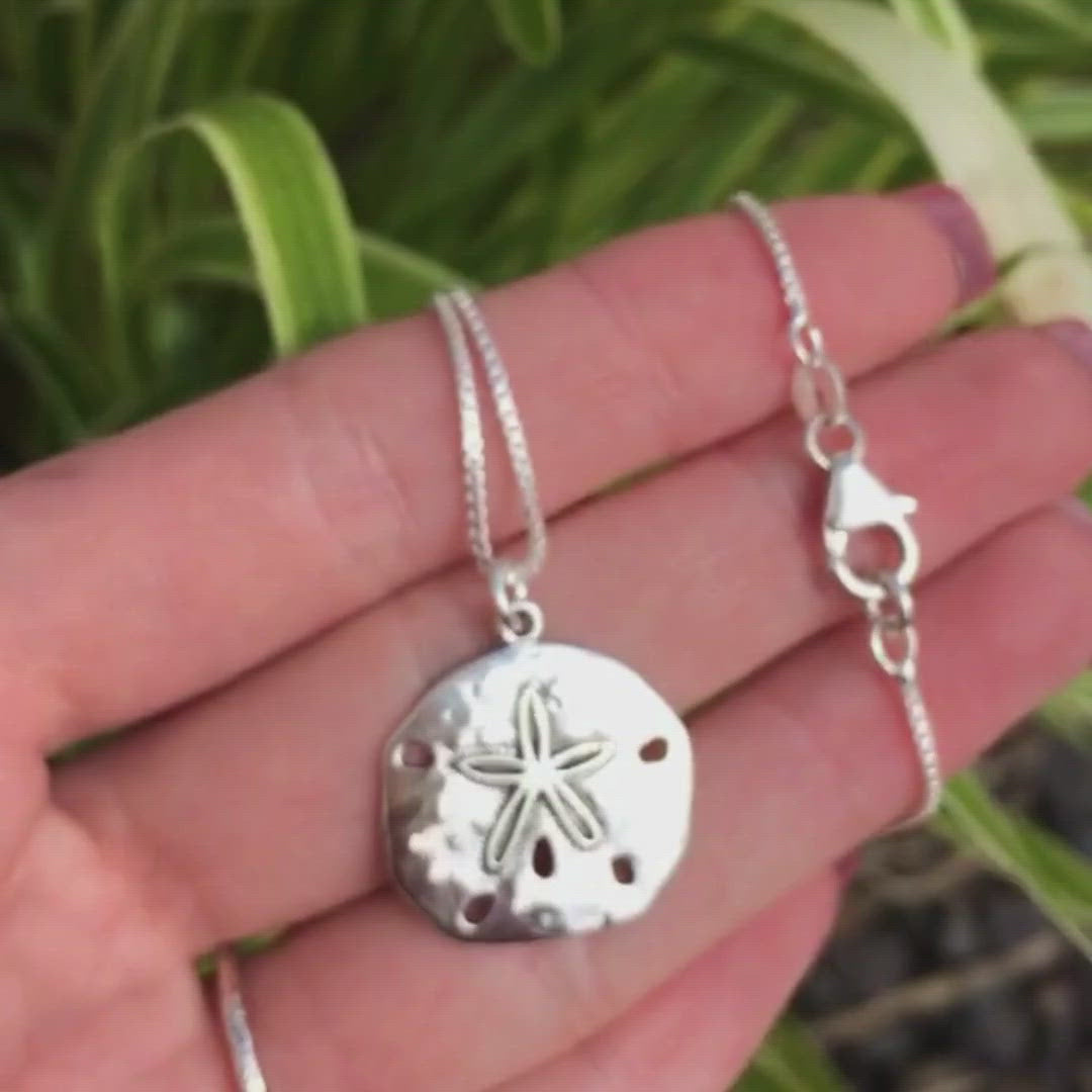 Sand Dollar Summer Necklace