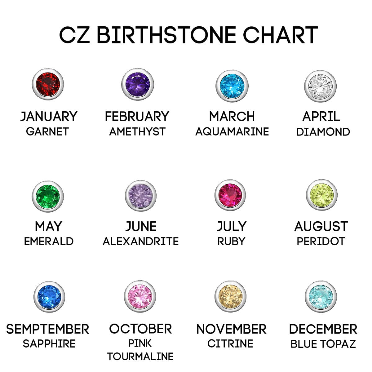 You choose the birthstone!